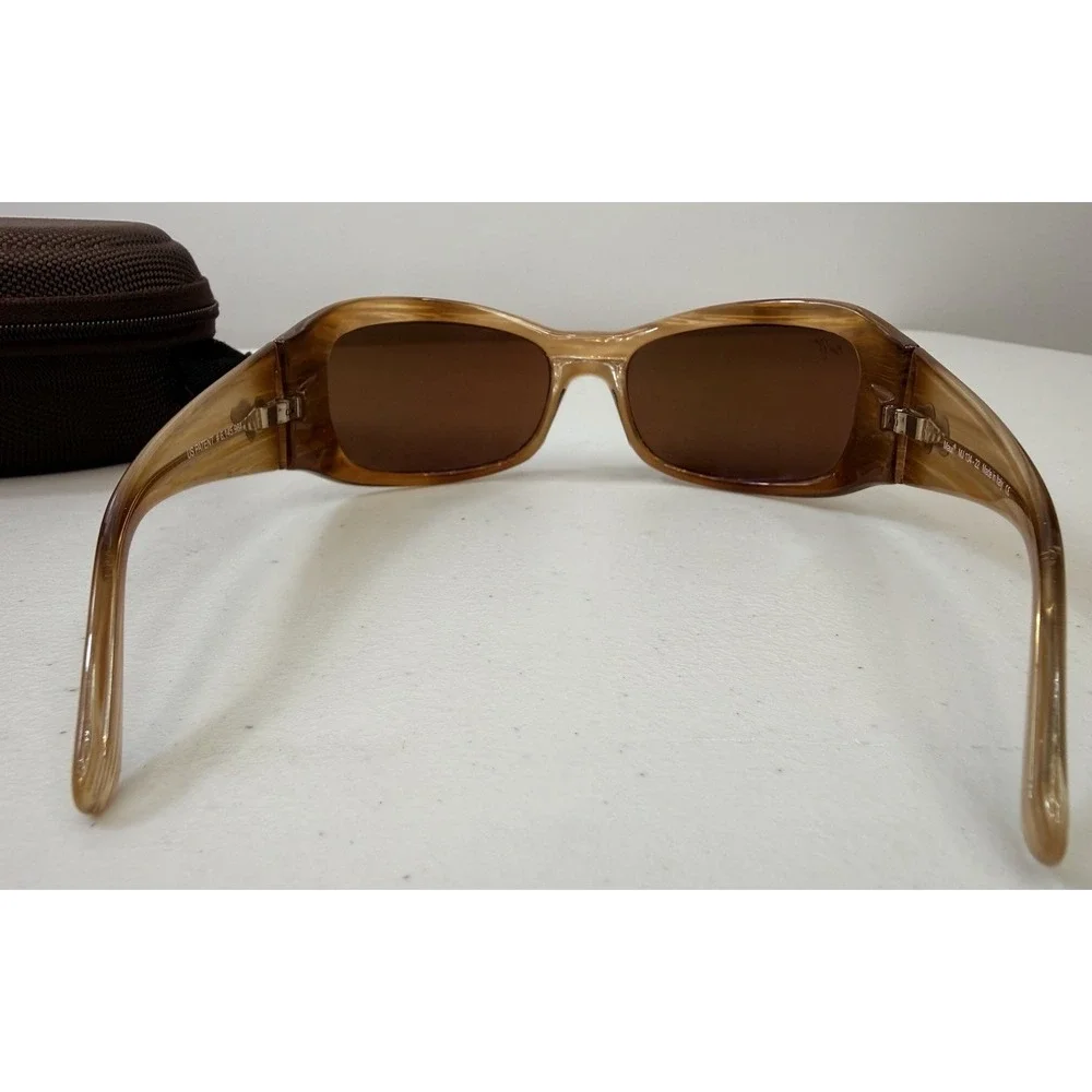 Maui Jim Hibiscus MJ 134-22 Polarized Wrap Sunglasses Set